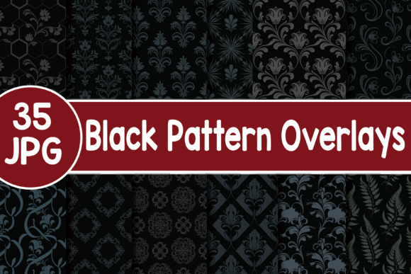 Download 35 Black Pattern Overlay Illustration - Illustration Collection