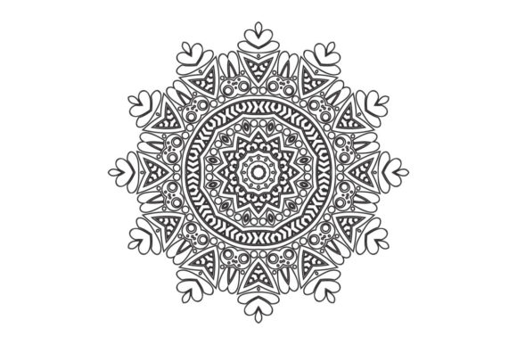 Download Mandala Indian Line Art Illustration - Illustration Collection