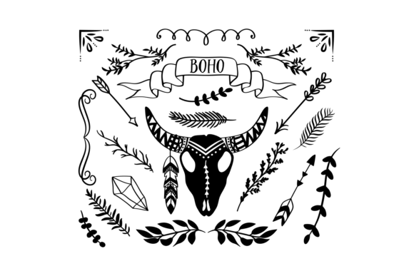 Download Boho Design Elements - Element Collection