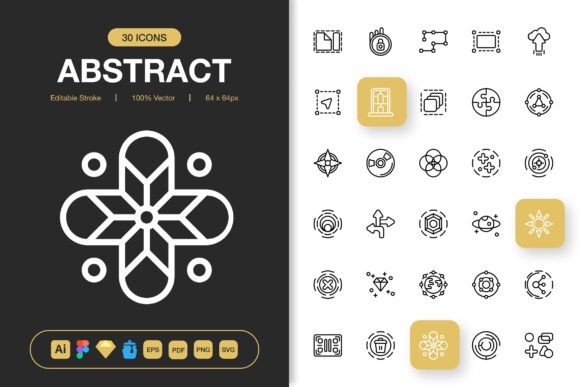 Download Abstract Icons - Abstract icons Collection
